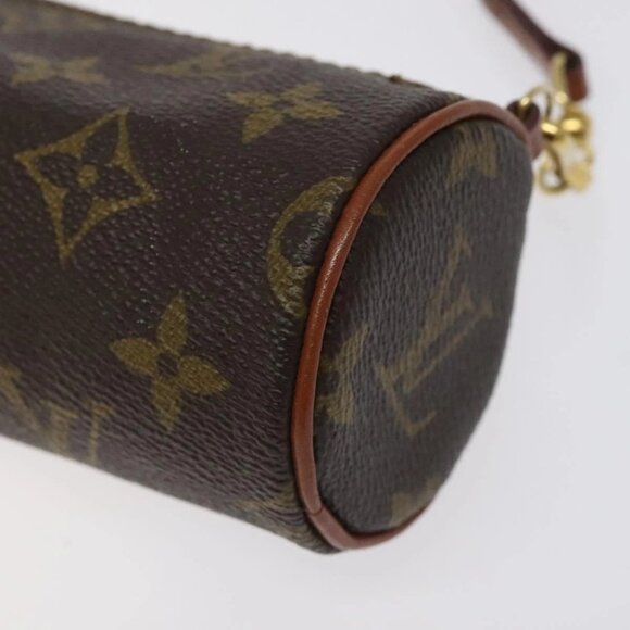 LOUIS VUITTON Monogram Papillon Pouch LV Auth BD2167 - Picture 10 of 16